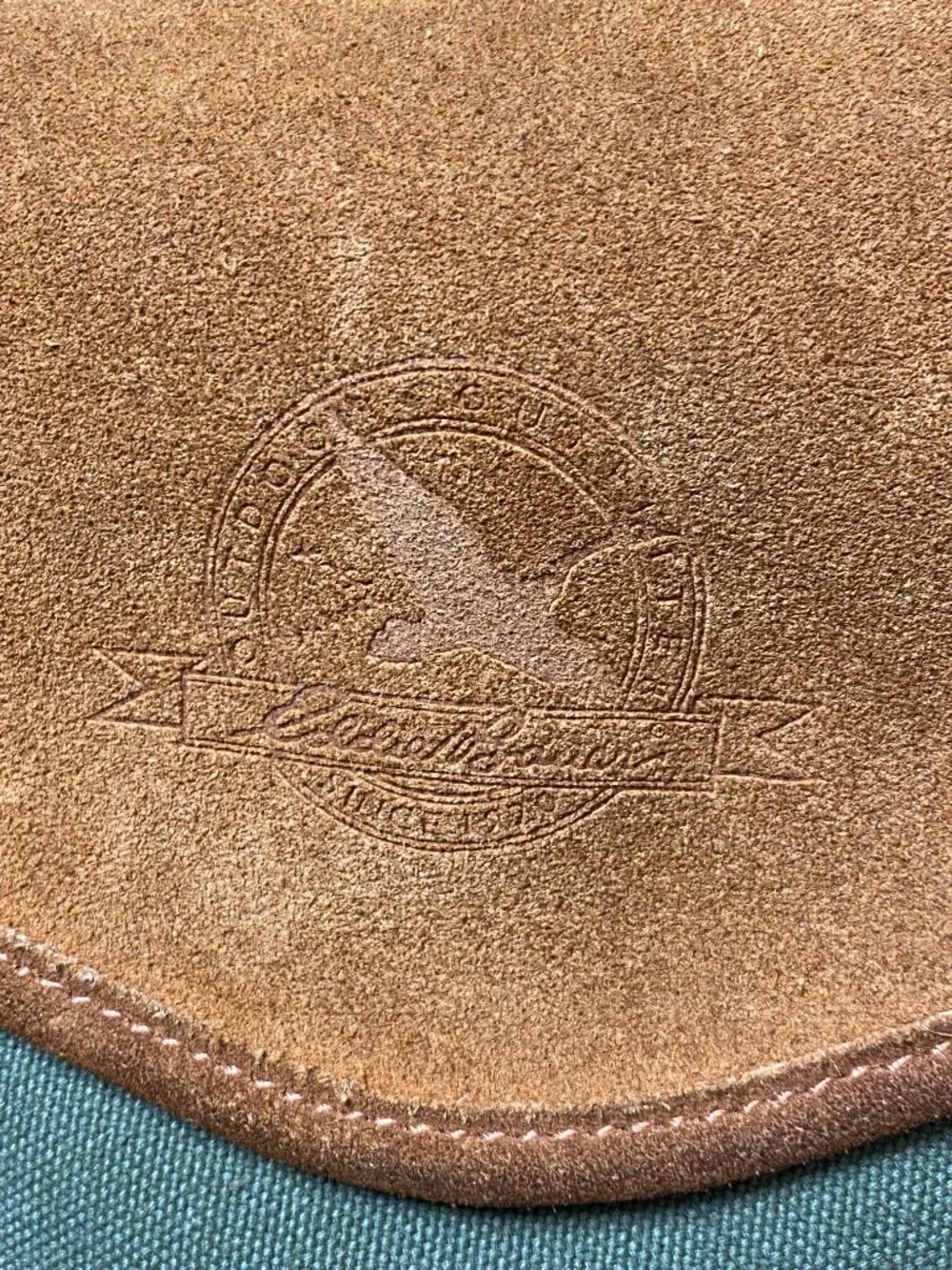 Vintage Eddie Bauer Duffle Bag for Travel Canvas Suede Duffel Bag Carry on Men